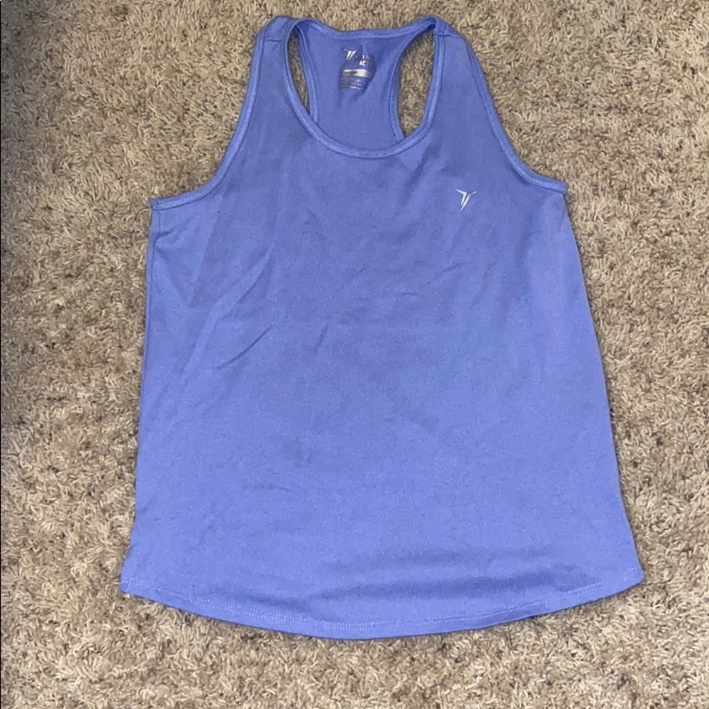 purple old navy workout tank